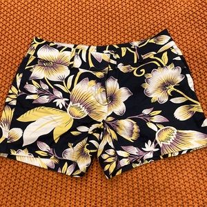 Ann Taylor Petite Flower Shorts